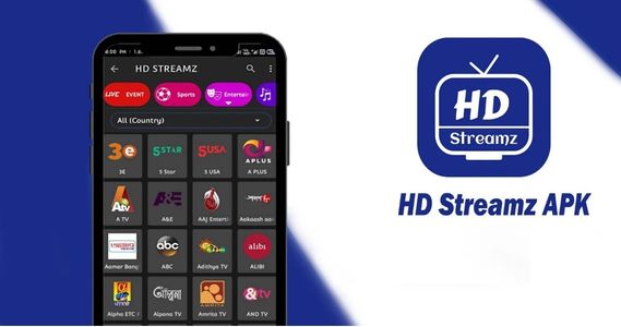 HDStreamz Official App Unlimited Live TV Streaming on Mobile